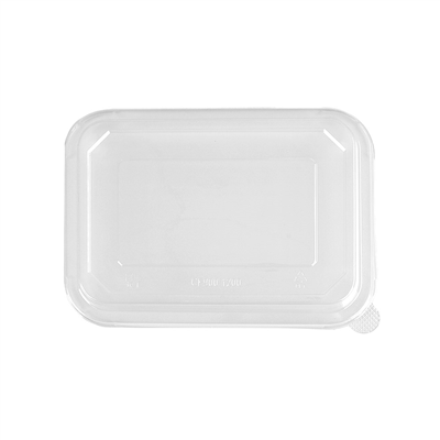 COUVERCLES POUR RÉF. 278.22/ 278.26   22,3x16x2,5 CM TRANSPARENT PET (300 UNITÉ)