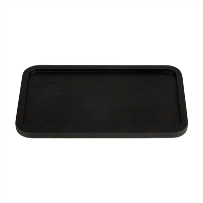 PLATEAU COCKTAIL  20,5x12,5x1 CM NOIR BAMBOU (1 UNITÉ) – Image 3