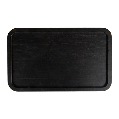 PLATEAU COCKTAIL  20,5x12,5x1 CM NOIR BAMBOU (1 UNITÉ) – Image 5