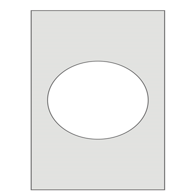MOULE POUR SCELLAGE THERMIQUE  Ø 15 CM ARGENTE ALUMINIUM (1 UNITÉ)