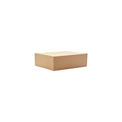 BOÎTES EN CANAL SIMPLE  561 G/M2 27x18,6x11 CM NATUREL CARTON (20 UNITÉ)