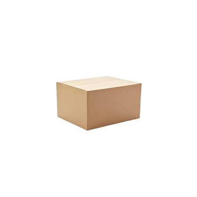BOÎTES EN CANAL SIMPLE  561 G/M2 27x18,6x20 CM NATUREL CARTON (20 UNITÉ)