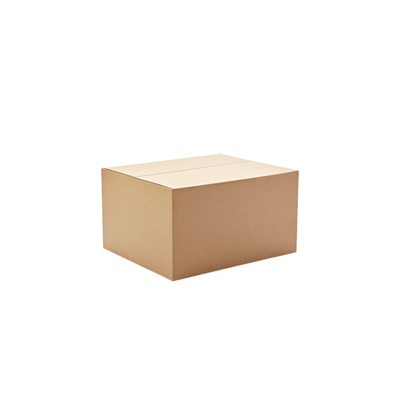 BOÎTES EN CANAL SIMPLE  561 G/M2 31x22x23 CM NATUREL CARTON (20 UNITÉ)
