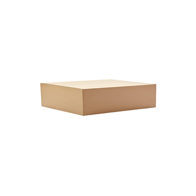 BOÎTES EN CANAL SIMPLE  561 G/M2 37,5x26,5x12 CM NATUREL CARTON (20 UNITÉ)