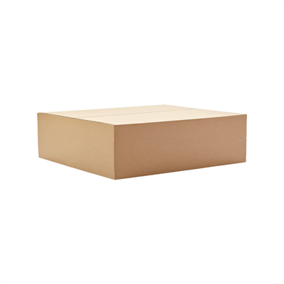 BOÎTES EN CANAL SIMPLE  561 G/M2 48x31,5x19 CM NATUREL CARTON (20 UNITÉ)