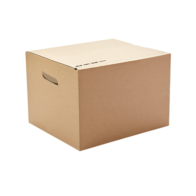 BOÎTE AVEC FERMETURE ADHÉSIVE E-COMMERCE 561 G/M2 57x38x20 CM NATUREL CARTON (20 UNITÉ)