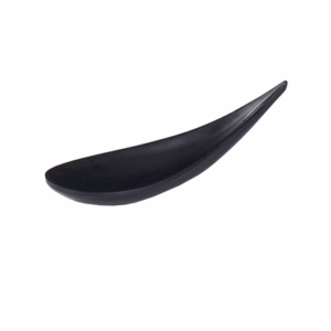 CUILLÈRES À APÉRITIF  15,3x4,7x5 CM NOIR MÉLAMINE (100 UNITÉ)