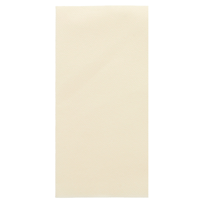 SERVIETTES PLIAGE 1/8  55 G/M2 40x40 CM IVOIRE AIRLAID (700 UNITÉ)