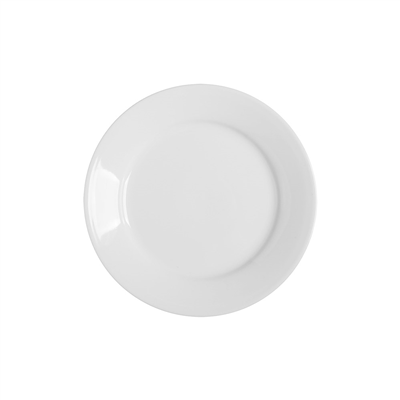 ASSIETTES PLATES 'FALL' 'AKALA'  Ø 16,2x1,8 CM BLANC PORCELAINE (6 UNITÉ)