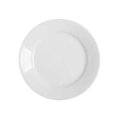 ASSIETTES PLATES 'AKALA'  Ø 27,1x2,6 CM BLANC PORCELAINE (6 UNITÉ)