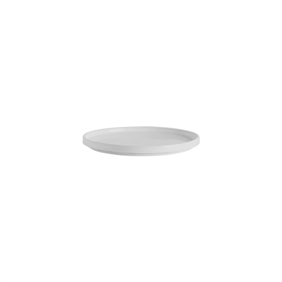 ASSIETTES RECTANGULAIRES 'FALL' 'AKALA'  Ø 15x2 CM BLANC PORCELAINE (6 UNITÉ) – Image 2