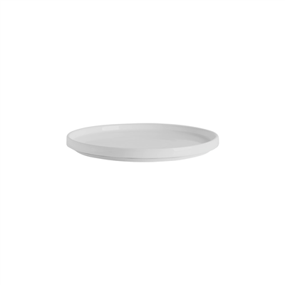 ASSIETTES PLATES 'AKALA'  Ø 21x2,2 CM BLANC PORCELAINE (6 UNITÉ) – Image 2