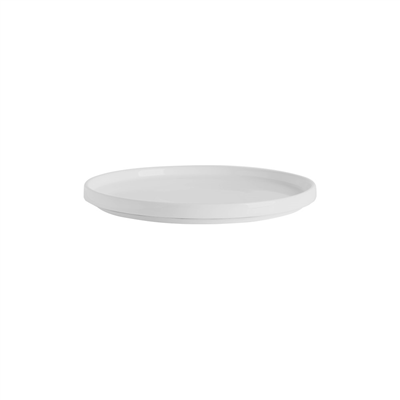 ASSIETTES PLATES 'AKALA'  Ø 26,5x2,5 CM BLANC PORCELAINE (3 UNITÉ) – Image 2