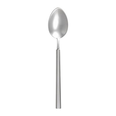 CUILLÈRES À CAFÉ 'ESSENZA'  13,8 CM ARGENTE ACIER (12 UNITÉ)