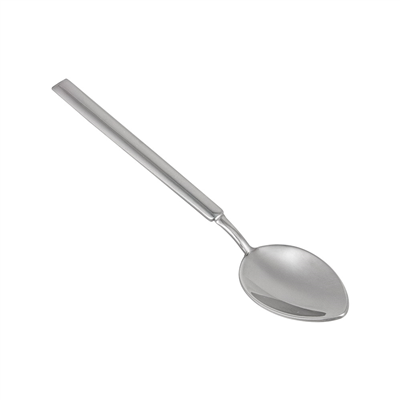 CUILLÈRES À MOKA 'ESSENZA'  10,3 CM ARGENTE ACIER (12 UNITÉ) – Image 2