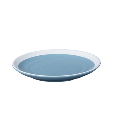 ASSIETTES 'ASAMI WARE'  Ø 20x2,5 CM BLEU MÉLAMINE (12 UNITÉ)