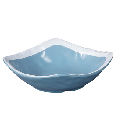 RÉCIPIENTS 'ASAMI WARE'  9,7x9,7x2,8 CM BLEU MÉLAMINE (12 UNITÉ)