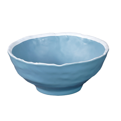 ASSIETTES CREUSES 'ASAMI WARE'  Ø 16,5x8,2 CM BLEU MÉLAMINE (12 UNITÉ)
