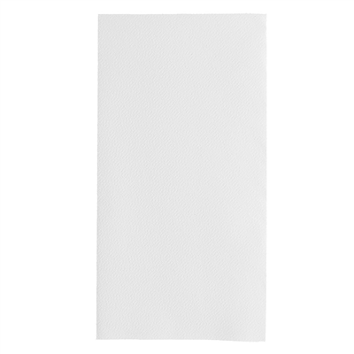SERVIETTES P. 1/8 55 G/M2 50x50 CM BLANC AIRLAID (400 UNITÉ)
