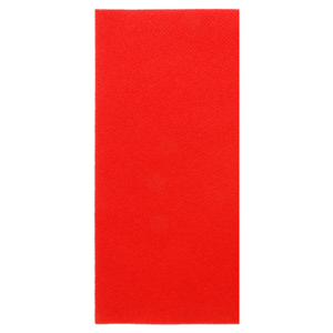 SERVIETTES PLIAGE 1/8 55 G/M2 40x40 CM ROUGE AIRLAID (700 UNITÉ)