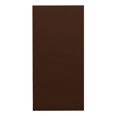 SERVIETTES PLIAGE 1/8 55 G/M2 40x40 CM CHOCOLAT AIRLAID (700 UNITÉ)