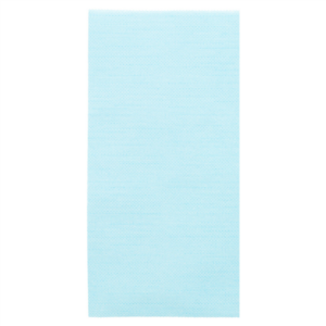 SERVIETTES PLI. 1/8 'LIKE LINEN' MONOCHROME 70 G/M2 40x40 CM TURQUOISE SPUNLACE (600 UNITÉ)