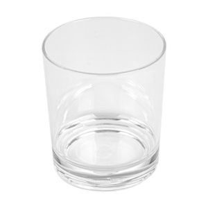 VERRES À "WHISKY" 350 ML Ø 8,2/7,5x9,5 CM TRANSPARENT SAN (12 UNITÉ)