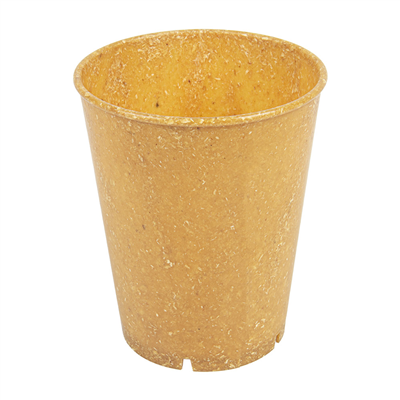 VERRES + COUVERCLES RÉUTILISABLES 'RE-USE IT' 360 ML Ø9,2/6,5 x11 CM NATUREL BIOCOMPOSITE (5 UNITÉ) – Image 3