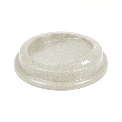 VERRES + COUVERCLES RÉUTILISABLES 'RE-USE IT' 360 ML Ø9,2/6,5 x11 CM BLANC BIOCOMPOSITE (5 UNITÉ) – Image 6