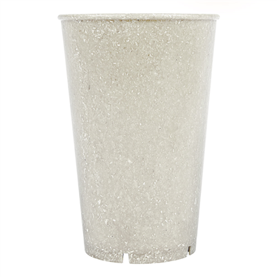 VERRES + COUVERCLES RÉUTILISABLES 'RE-USE IT' 480 ML Ø9,2/6,5 x13,7 CM BLANC BIOCOMPOSITE (4 UNITÉ) – Image 4
