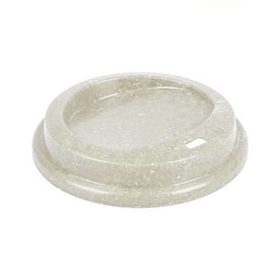 VERRES + COUVERCLES RÉUTILISABLES 'RE-USE IT' 480 ML Ø9,2/6,5 x13,7 CM BLANC BIOCOMPOSITE (4 UNITÉ) – Image 6