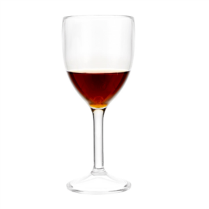 VERRES À PIED À VIN 300 ML Ø 7,6/7,2x18,8 CM TRANSPARENT SAN (6 UNITÉ)