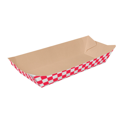 BARQUETTES HOT DOG 'THEPACK' RED FITIPALDI 700 G 19x7x3,5 CM BLANC CARTON NANO-MICRO (1200 UNITÉ)