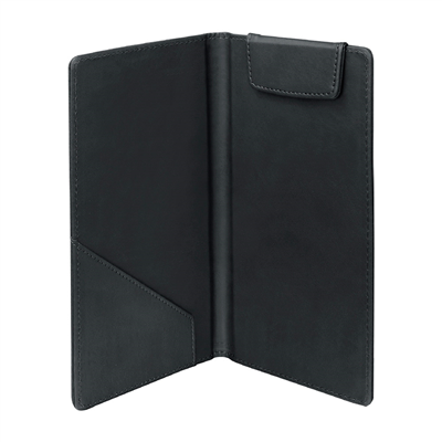 PORTE ADDITIONS AVEC COUVERCLE ET CLIP   22,8x21x0,4 CM NOIR POLYURÉTHANE (12 UNITÉ)