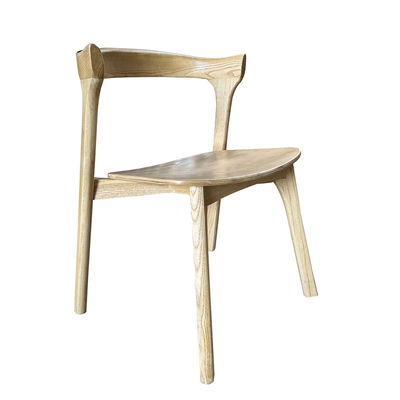 CHAISE EMPILABLE 'SUPRA-TEK'  46x44x77 CM NATUREL BOIS (2 UNITÉ)