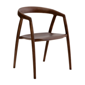 CHAISE 'SUPRA-TEK'  42x47x77 CM MARRON BOIS (2 UNITÉ)