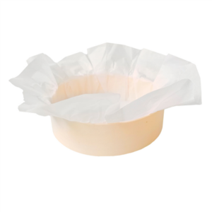 CERCE DE CUISSON AVEC PAPIER 'WOOD' 235 ML Ø 10x3 CM NATUREL BOIS (100 UNITÉ)