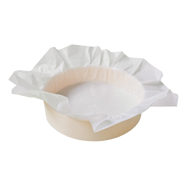 CERCLE DE CUISSON AVEC PAPIER 'WOOD' 600 ML Ø 14x4 CM NATUREL BOIS (100 UNITÉ)