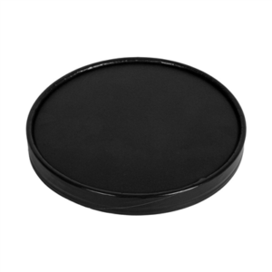 COUVERCLES POUR SALADIERS 280.72/73/74  260 + 18 PE G/M2 Ø 15 CM NOIR KRAFT (300 UNITÉ)
