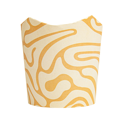 GOBELETS À GLACES "FLURRY"  330 ML 250 + 18 PE G/M2 Ø8,9/6,7x10,5 CM BLANC CARTON (1000 UNITÉ) – Image 3