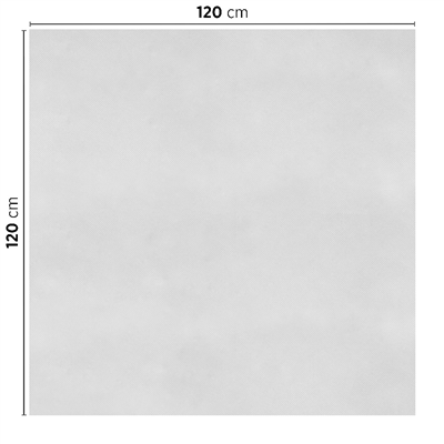 SETS DE TABLE PLIAGE M 'SPUNBOND'  60 G/M2 120x120 CM BLANC PP (200 UNITÉ) – Image 2