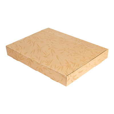 PLATEAUX MODULAIRES 'THEPACK' FEEL GREEN 330 G/M2 40x30x5 CM NATUREL CARTON MICROCANAL (100 UNITÉ)