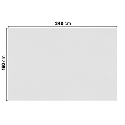 SETS DE TABLE PLIAGE M SPUNBOND  60 G/M2 160 x 240 CM BLANC PP (40 UNITÉ) – Image 2