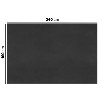 SETS DE TABLE PLIAGE M SPUNBOND 60 G/M2 160 x 240 CM NOIR PP (40 UNITÉ) – Image 2