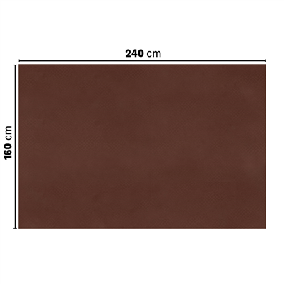 SETS DE TABLE PLIAGE M SPUNBOND  60 G/M2 160 x 240 CM CHOCOLAT PP (40 UNITÉ) – Image 2