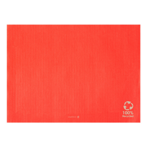 SETS DE TABLE  80 G/M2 31x43 CM ROUGE PAPIER RECYCLÉ (1000 UNITÉ)