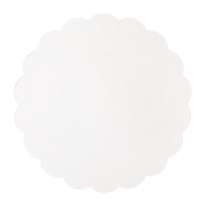 BASE À GÂTEAU  1780 G/M2 Ø 20 CM BLANC CARTON (50 UNITÉ)