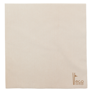 SERVIETTES 'LIKE LINEN' ECO-BAMBOO 70 G/M2 40x40 CM NATUREL BAMBOU (600 UNITÉ)