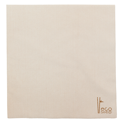 SERVIETTES 'LIKE LINEN' ECO-BAMBOO 70 G/M2 40x40 CM NATUREL BAMBOU (600 UNITÉ)