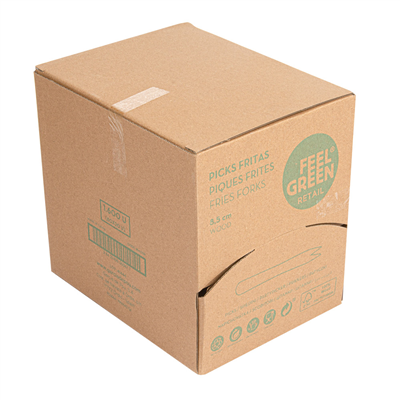 PIQUES FRITES  8,5 CM NATUREL BOIS (20 UNITÉ) – Image 3